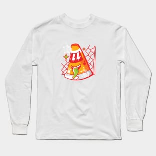 Pizza on the Street side Long Sleeve T-Shirt